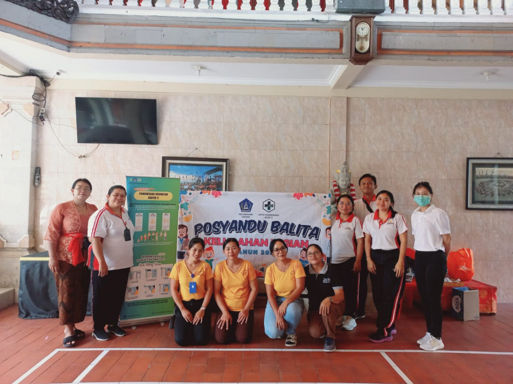 Kegiatan Posyandu ILP di Kelurahan Legian